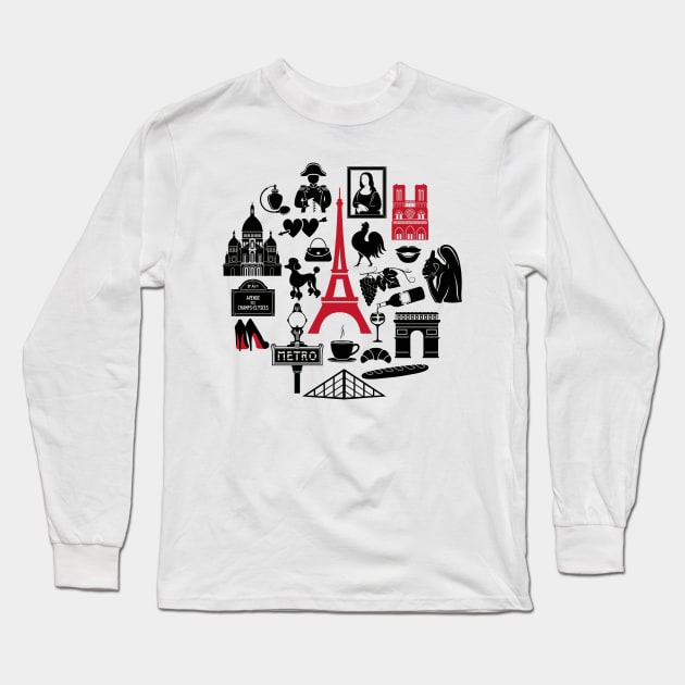 Join Us Big Logo Transparent Long Sleeve T-Shirt by Annie31